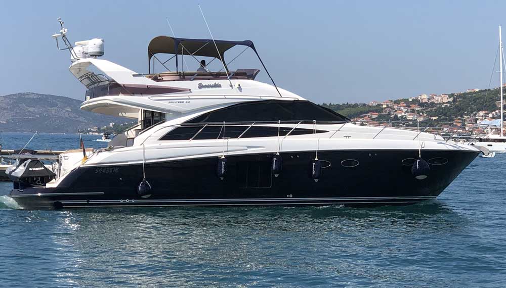 charter motoryacht kroatien